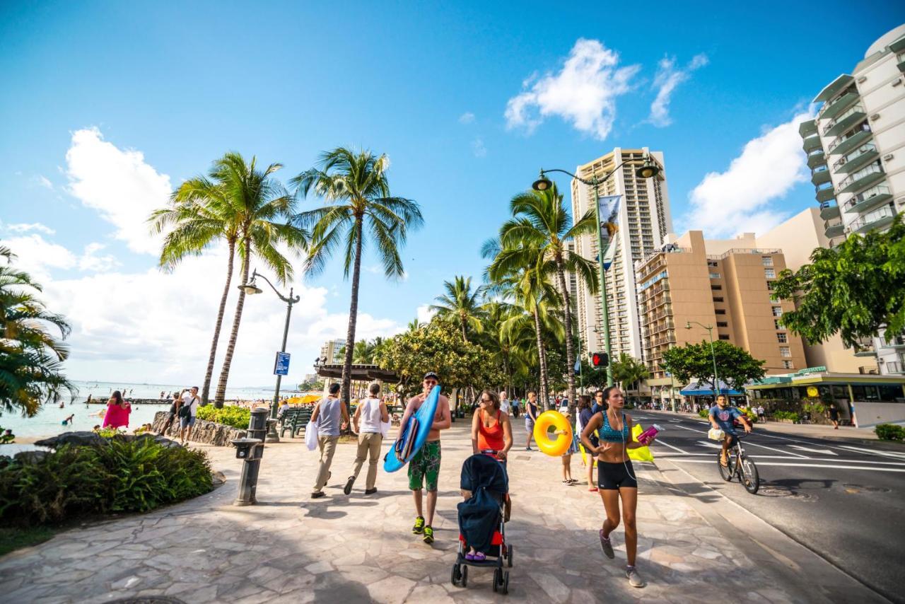 호놀룰루 Beautiful Mountain View In Waikiki Sunset With Parking 아파트 외부 사진