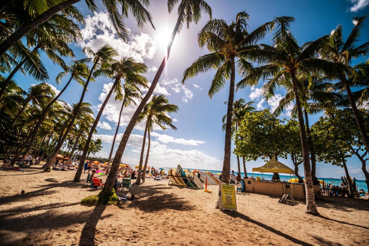 호놀룰루 Beautiful Mountain View In Waikiki Sunset With Parking 아파트 외부 사진