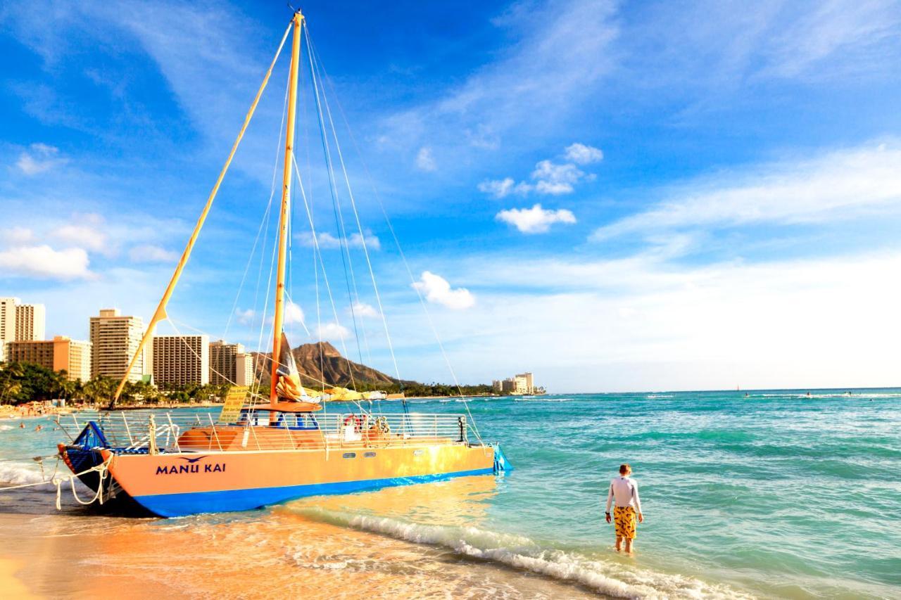 호놀룰루 Beautiful Mountain View In Waikiki Sunset With Parking 아파트 외부 사진