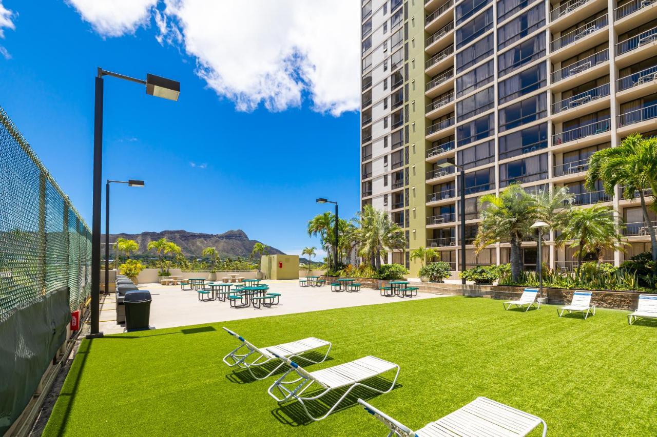 호놀룰루 Beautiful Mountain View In Waikiki Sunset With Parking 아파트 외부 사진